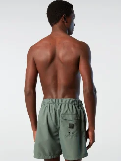 Outlet^North Sails 'Swim Shorts With Tailored Cut MILITARY GREEN