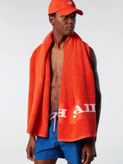 Outlet^North Sails 'Swim Shorts With Textured Print OCEAN BLUE