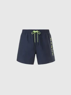 Outlet^North Sails 'Swim Shorts With Textured Print NAVY BLUE