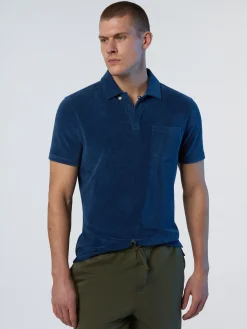 Polo Shirts^North Sails 'Terry Toweling Polo Shirt DARK DENIM
