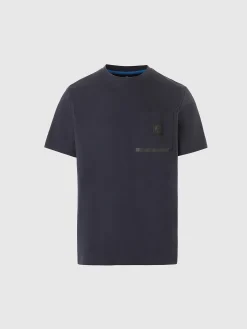 Outlet^North Sails 'T-shirt With Chest Pocket NAVY BLUE