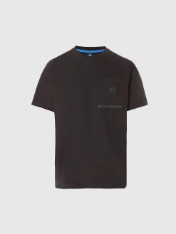 Outlet^North Sails 'T-shirt With Chest Pocket BLACK