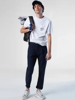 Outlet^North Sails 'T-shirt With Chest Pocket WHITE