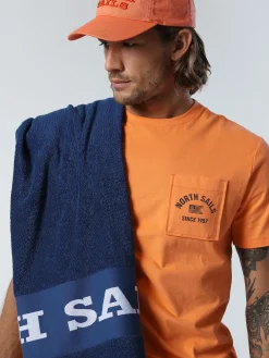 Outlet^North Sails 'T-shirt With Chest Pocket MELON
