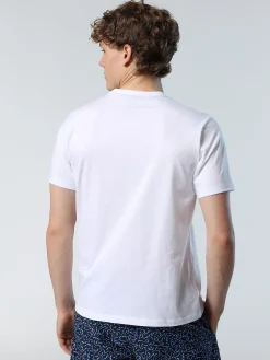 Outlet^North Sails 'T-shirt With Chest Print WHITE