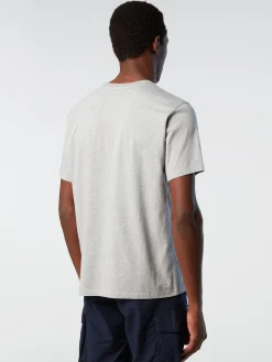 Outlet^North Sails 'T-shirt With Chest Print GREY MELANGE