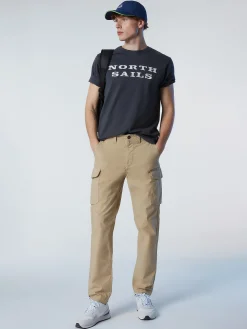 Outlet^North Sails 'T-shirt With Chest Print ASPHALT