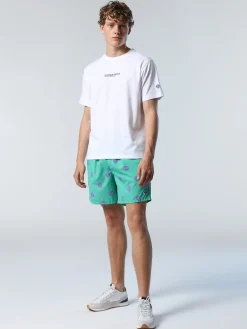 Outlet^North Sails 'T-shirt With Chest Print WHITE