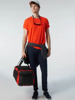 Outlet^North Sails 'T-shirt With Chest Print BRIGHT ORANGE