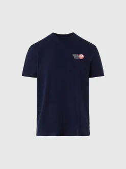 Outlet^North Sails 'T-shirt With Chest Print NAVY BLUE