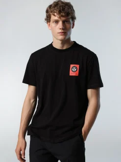 Outlet^North Sails 'T-shirt With Chest Print BLACK