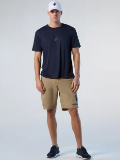 T-shirts^North Sails 'T-shirt With Front Trident NAVY BLUE