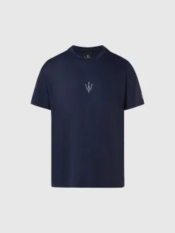 T-shirts^North Sails 'T-shirt With Front Trident NAVY BLUE