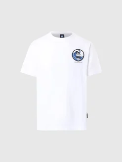 Outlet^North Sails 'T-shirt With Graphic Print WHITE