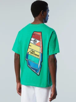 Outlet^North Sails 'T-shirt With Graphic Print GARDEN GREEN