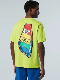 Outlet^North Sails 'T-shirt With Graphic Print LIME