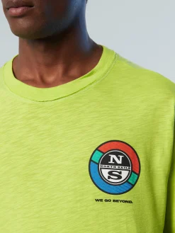 Outlet^North Sails 'T-shirt With Graphic Print LIME