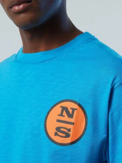 Outlet^North Sails 'T-shirt With Graphic Print TURQUOISE