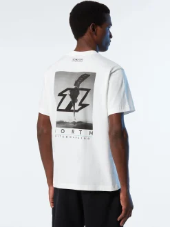 Outlet^North Sails 'T-shirt With Graphic Print WHITE