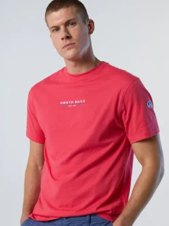 T-shirts^North Sails 'T-shirt With Heritage Print WATERMELON
