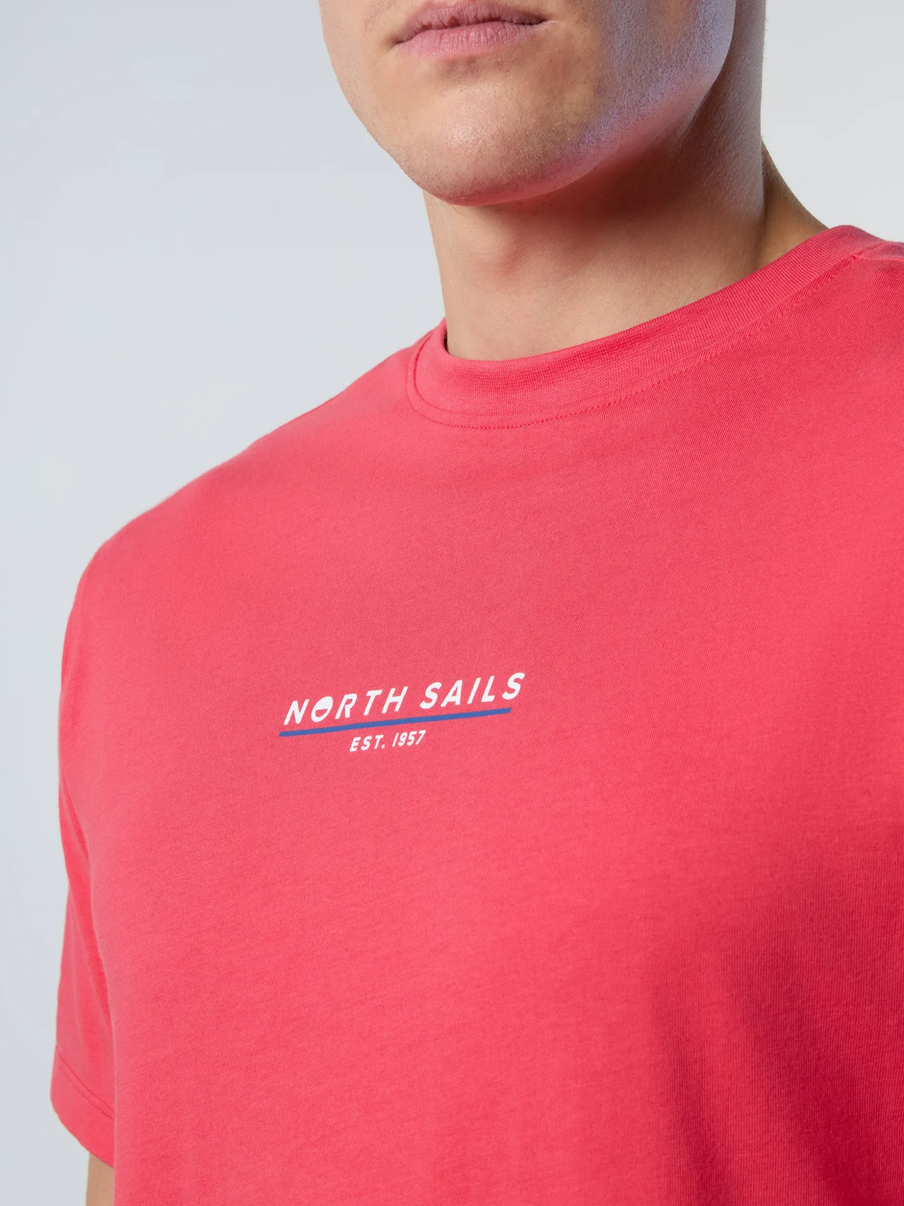 T-shirts^North Sails 'T-shirt With Heritage Print WATERMELON