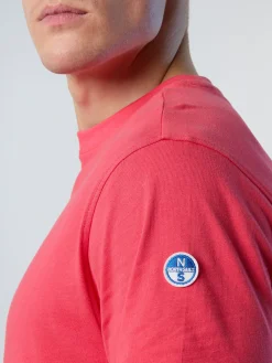 T-shirts^North Sails 'T-shirt With Heritage Print WATERMELON
