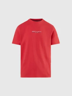 T-shirts^North Sails 'T-shirt With Heritage Print WATERMELON