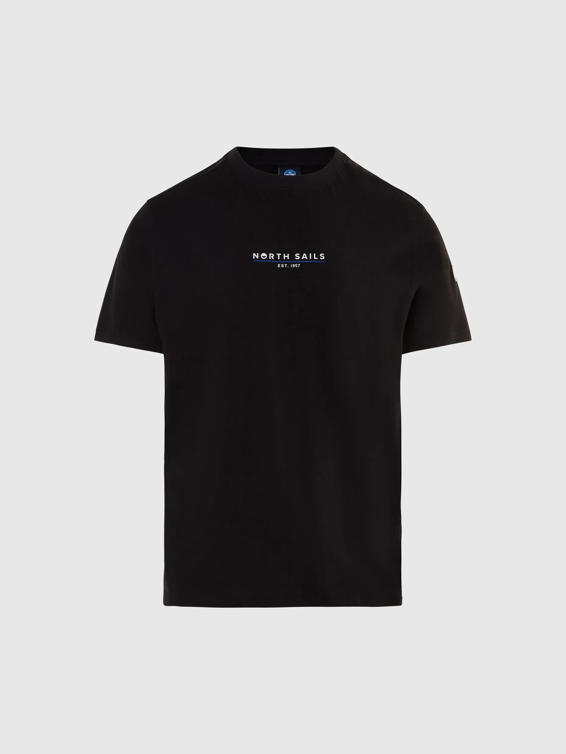 T-shirts^North Sails 'T-shirt With Heritage Print BLACK