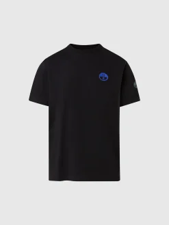 T-shirts^North Sails 'T-shirt With Kitesurfing Print BLACK