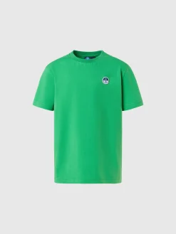 T-shirts^North Sails 'T-shirt With Logo Patch GREEN BEE