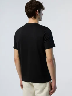 T-shirts^North Sails 'T-shirt With Logo Patch BLACK