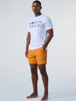 T-shirts^North Sails 'T-shirt With Logo Print WHITE