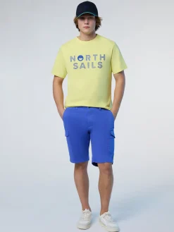 T-shirts^North Sails 'T-shirt With Logo Print LIMELIGHT
