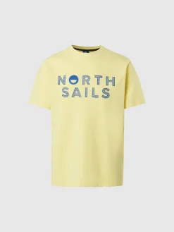 T-shirts^North Sails 'T-shirt With Logo Print LIMELIGHT