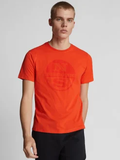 Outlet^North Sails 'T-shirt With Maxi Logo LOBSTER