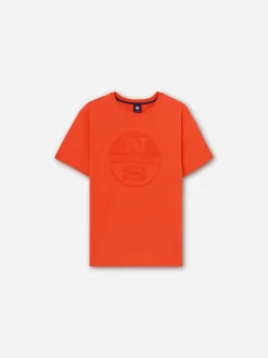 Outlet^North Sails 'T-shirt With Maxi Logo LOBSTER