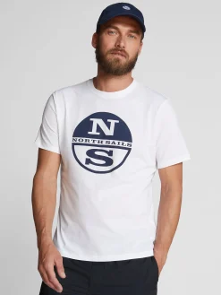 Outlet^North Sails 'T-shirt With Maxi Logo WHITE