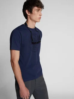 Outlet^North Sails 'T-shirt With Maxi Logo NAVY BLUE