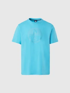 T-shirts^North Sails 'T-shirt With Maxi Logo Print ACQUARIUS
