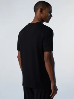T-shirts^North Sails 'T-shirt With Maxi Logo Print BLACK
