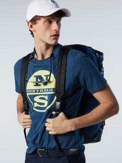Outlet^North Sails 'T-shirt With Maxi Logo Print DARK DENIM