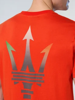 T-shirts^North Sails 'T-shirt With Maxi Trident PUREED PUMPKIN
