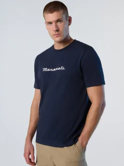 T-shirts^North Sails 'T-shirt With Maxi Trident NAVY BLUE