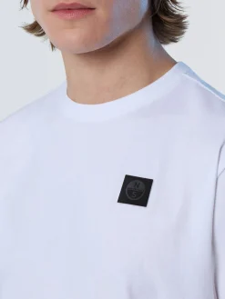 T-shirts^North Sails 'T-shirt With North Tech Patch WHITE