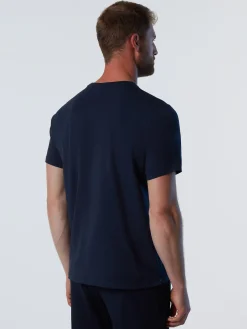 T-shirts^North Sails 'T-shirt With North Tech Patch NAVY BLUE