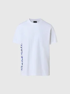 T-shirts^North Sails 'T-shirt With Patterned Trident WHITE