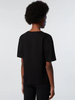 Outlet^North Sails 'T-shirt With Slogan Prints BLACK