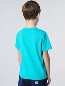 T-shirts^North Sails 'T-shirt With Striped Print CERAMIC