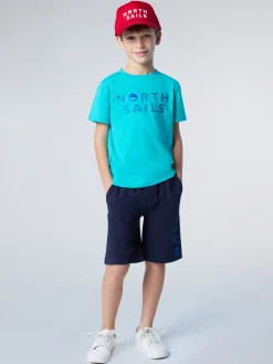 T-shirts^North Sails 'T-shirt With Striped Print CERAMIC