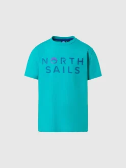 T-shirts^North Sails 'T-shirt With Striped Print CERAMIC